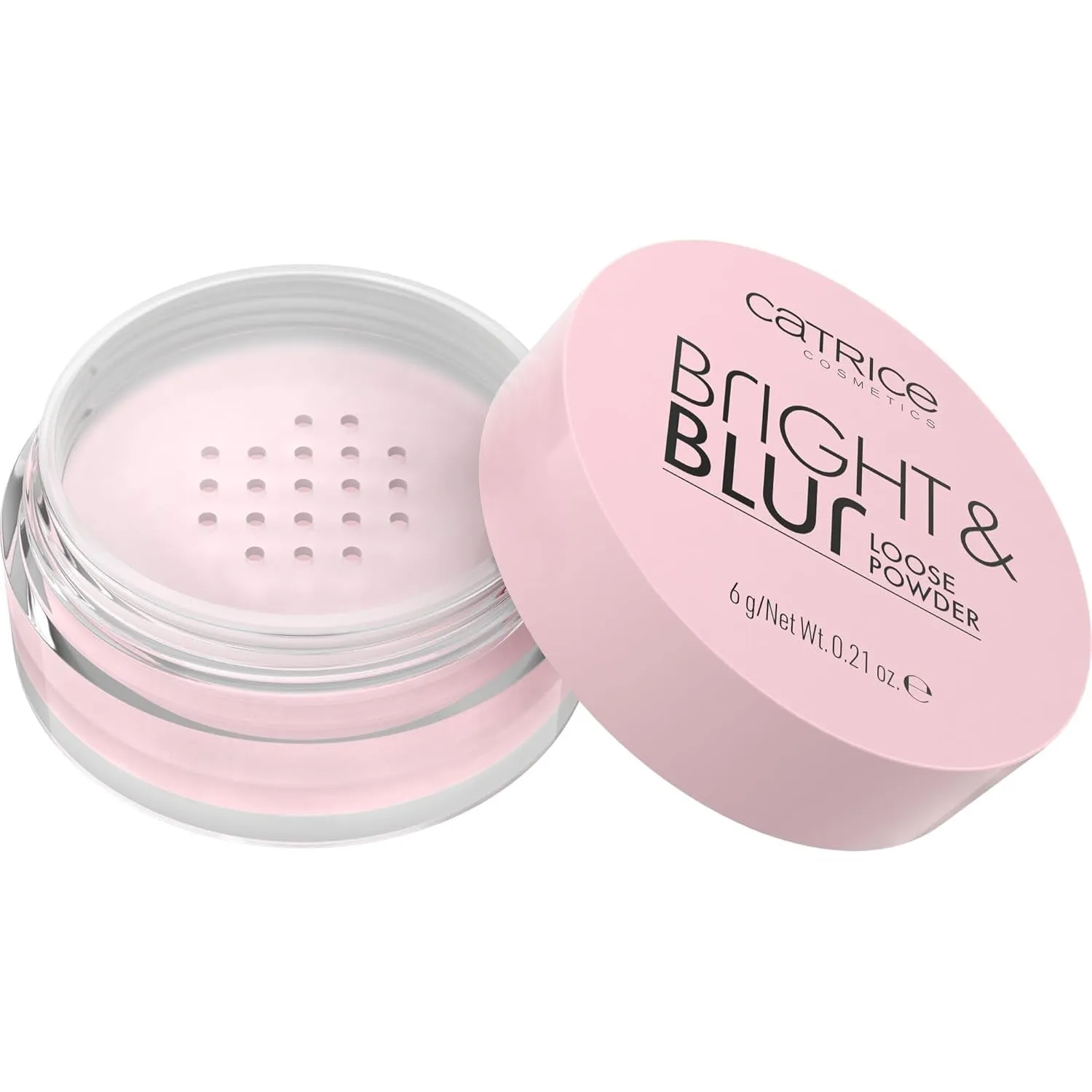 | Bright & Blur Loose Powder | Lightweight, Instant Blur, Soft Matte Finish | Vegan & Cruelty Free (010 | Soft Pink)