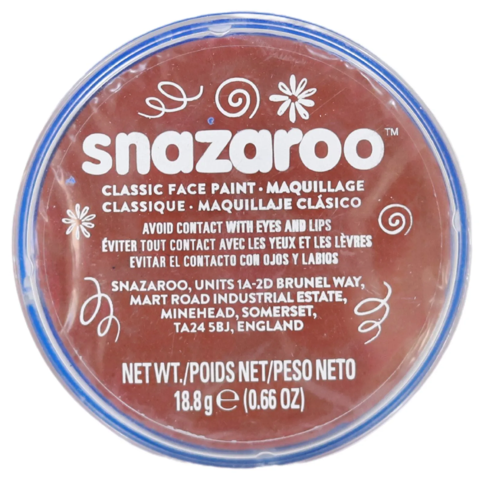 ■ Snazaroo - Classic Face Paint - 18ml - Burgundy