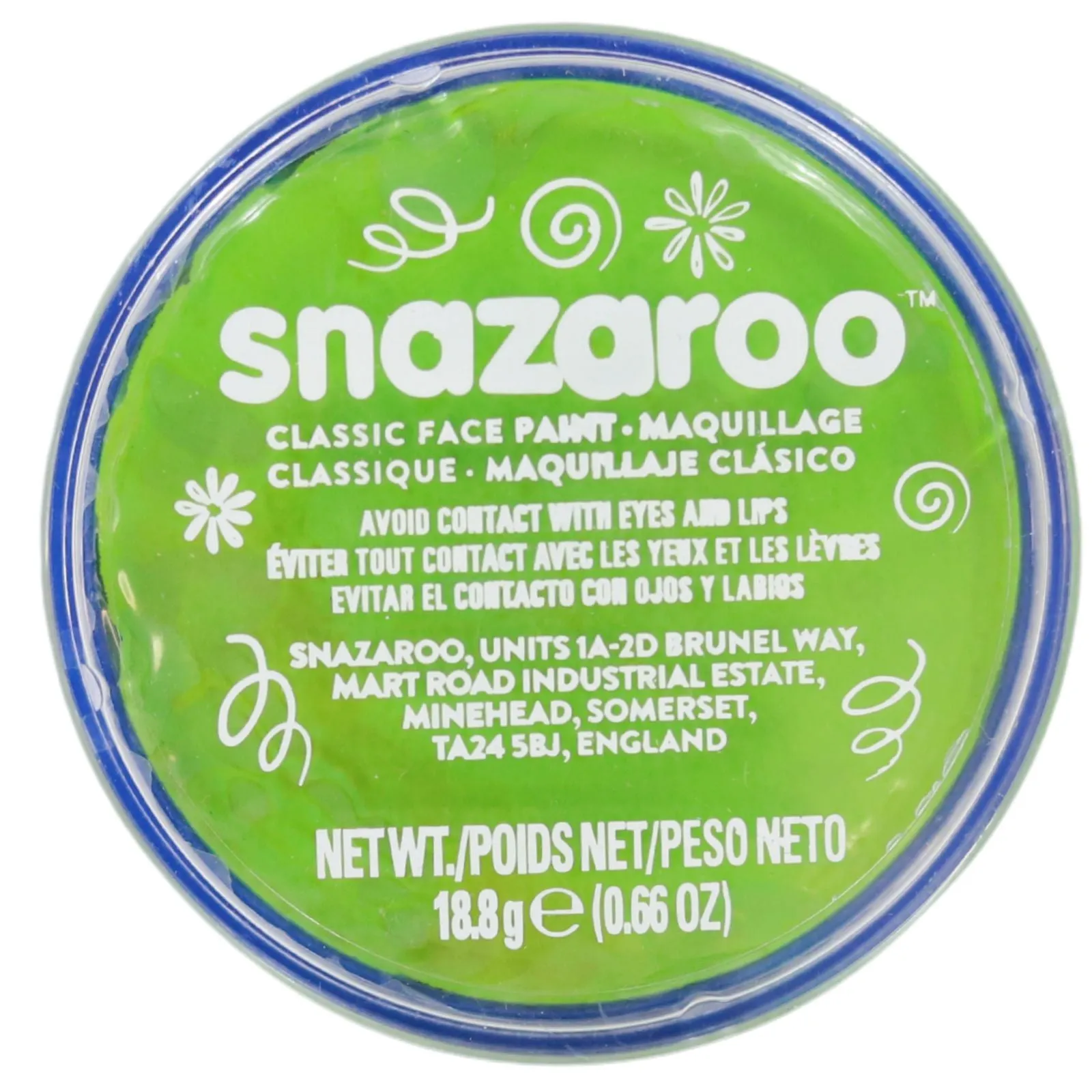 ■ Snazaroo - Classic Face Paint - 18ml - Lime Green