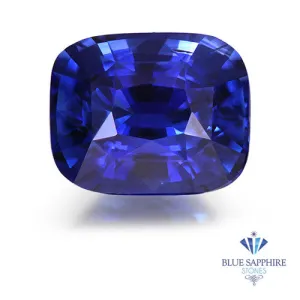 0.99 ct. Unheated Cushion Blue Sapphire
