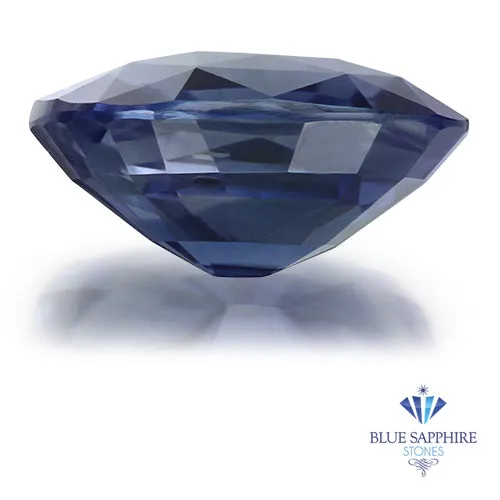 0.99 ct. Unheated Cushion Blue Sapphire