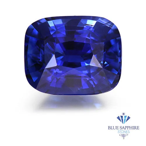 0.99 ct. Unheated Cushion Blue Sapphire