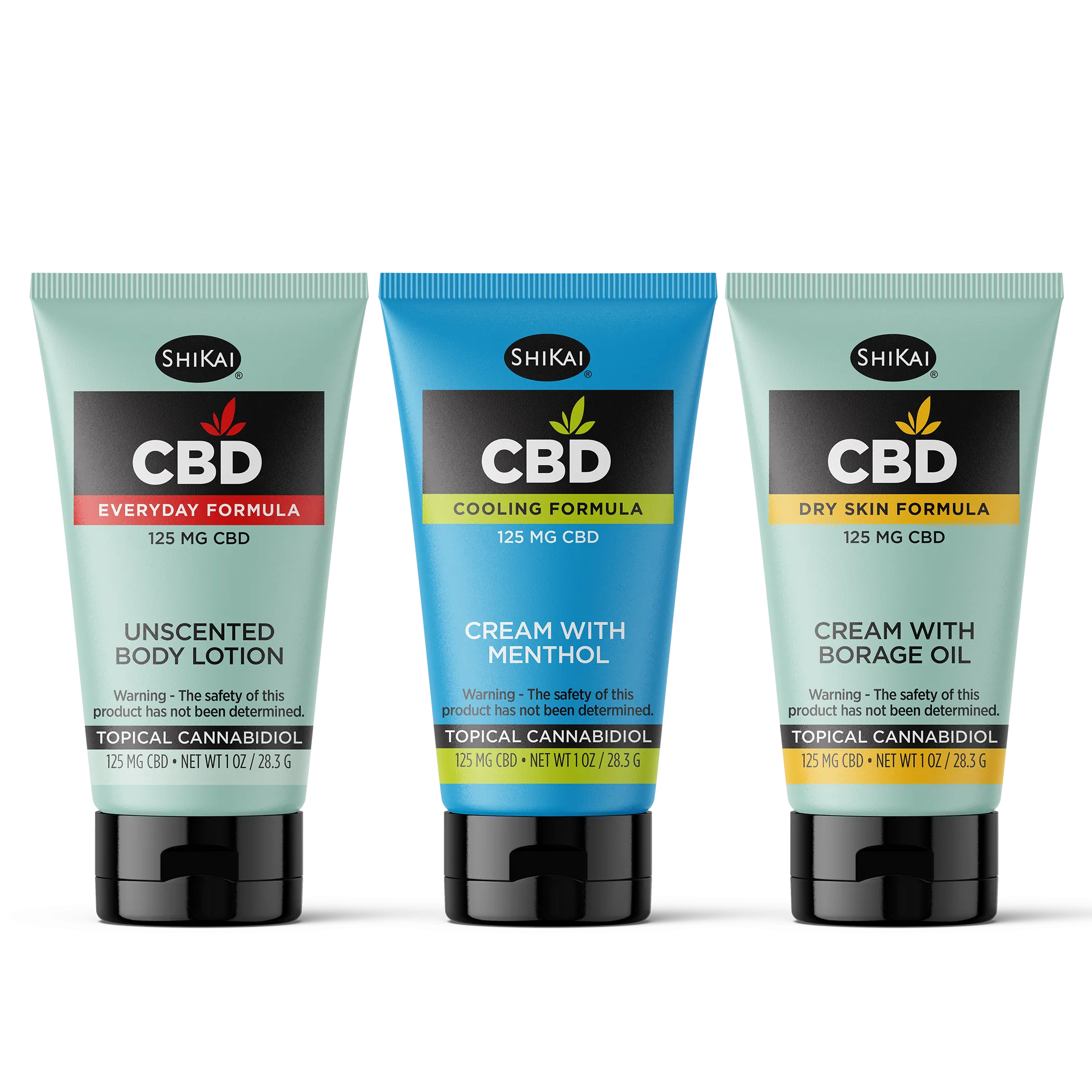 1 oz CBD Creams | 125mg CBD (3 pack)