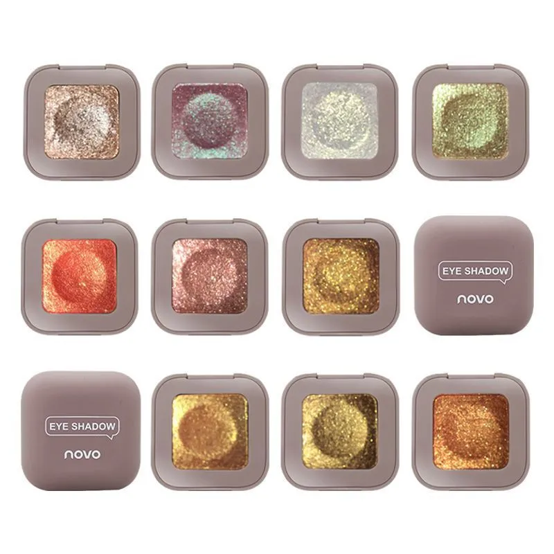 10 Color Eye Makeup Shimmer