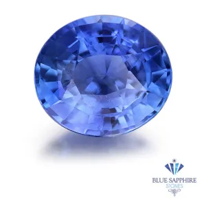 1.14 ct. Unheated Oval Blue Sapphire