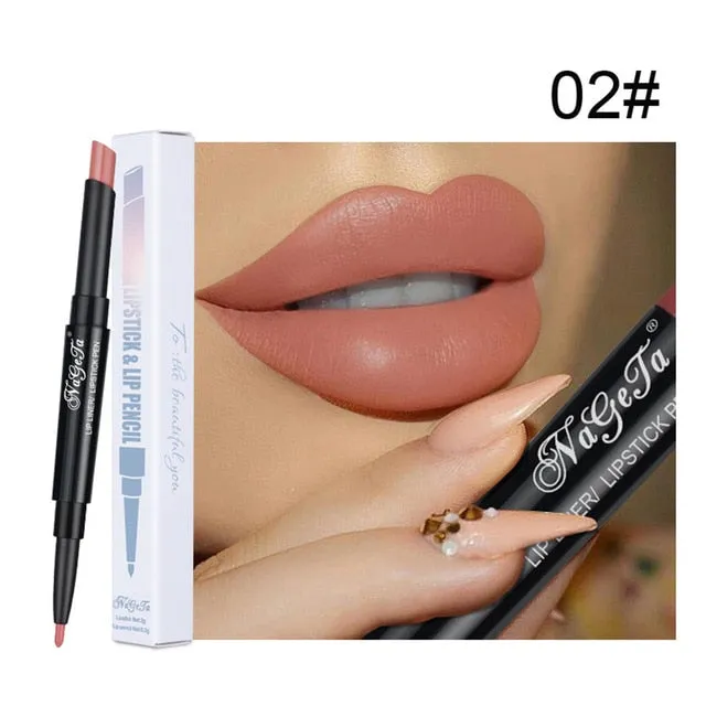 12 Color Matt Dual Lipstick