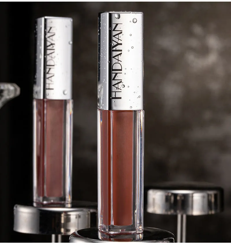 12 colors of waterproof long-lasting wet lip gloss