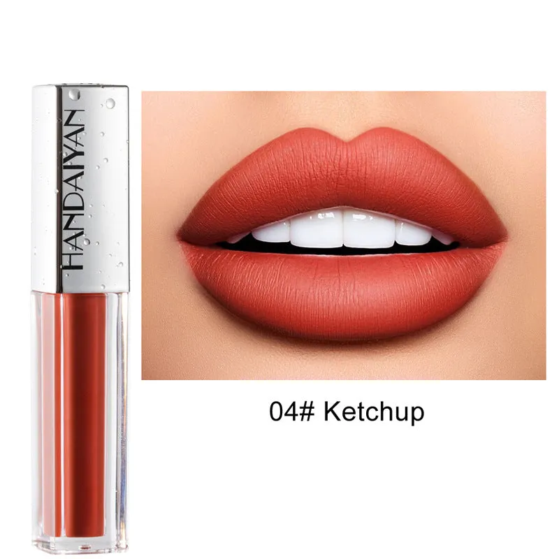12 colors of waterproof long-lasting wet lip gloss