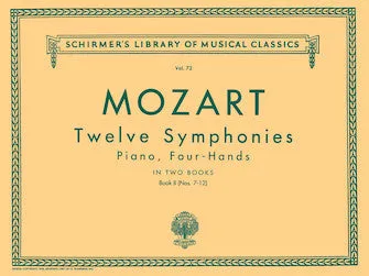 12 Symphonies - Book 2: Nos. 7-12 (Piano Duet)