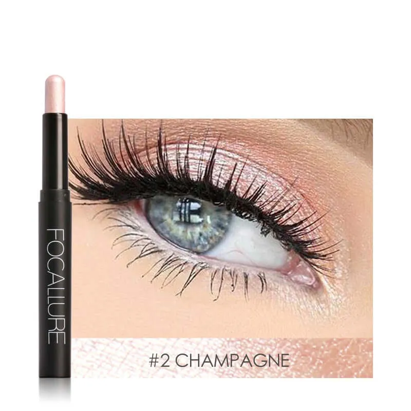 12Colors Eyeshadow  Pencil Highlighter Shimmer Eyes