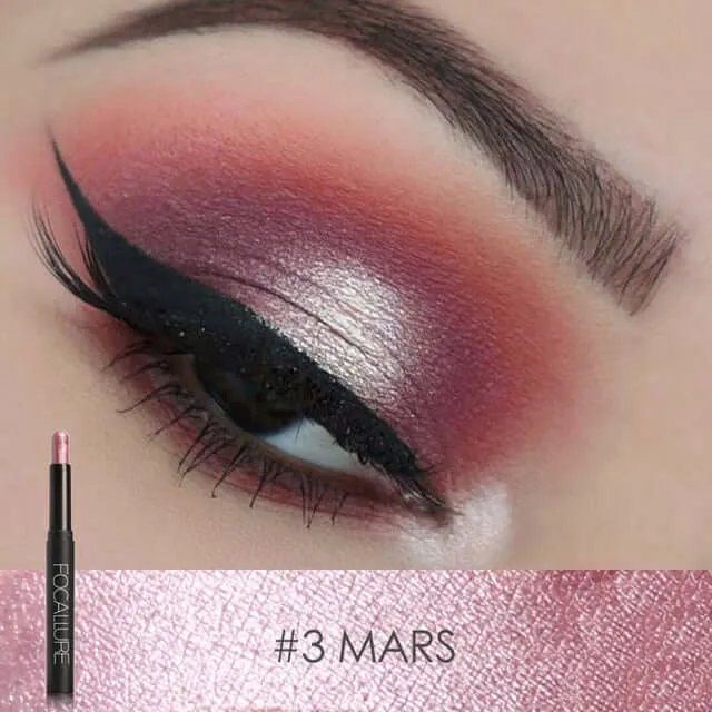 12Colors Eyeshadow  Pencil Highlighter Shimmer Eyes