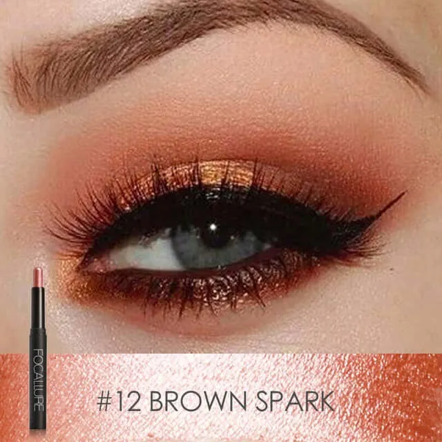 12Colors Eyeshadow  Pencil Highlighter Shimmer Eyes