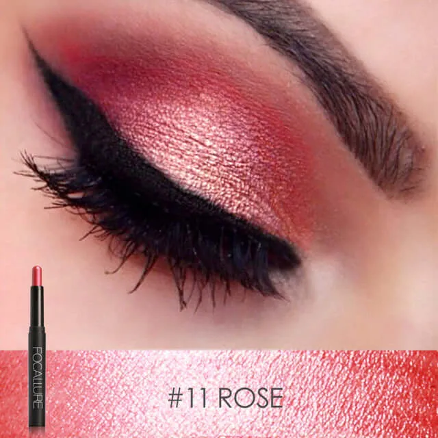 12Colors Eyeshadow  Pencil Highlighter Shimmer Eyes