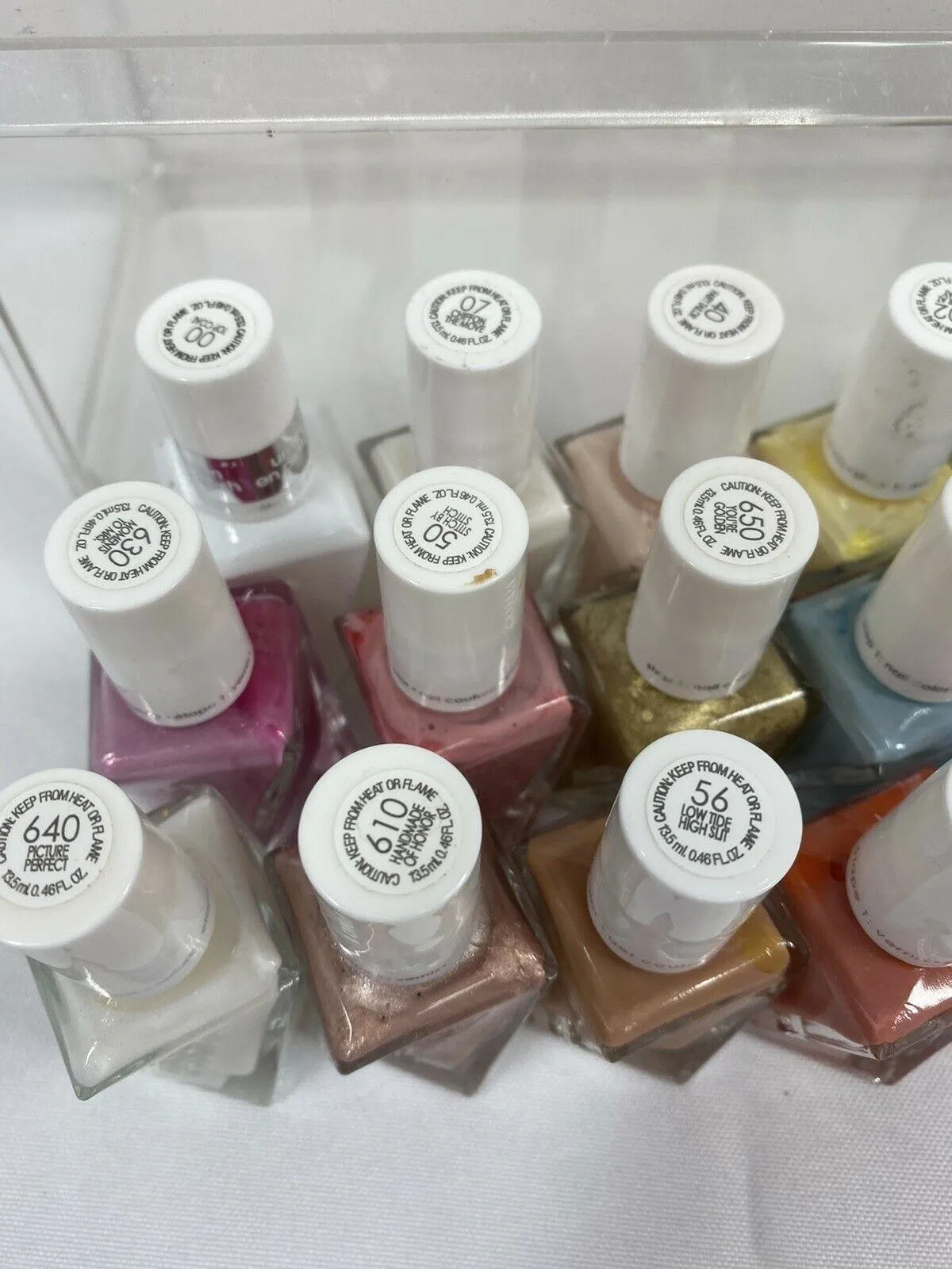 (14) Essie Couture Nail Polish Gel No Repeats Bulk Lot