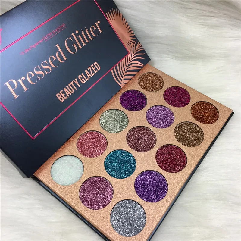 15 Color Shimmer Pigment Diamond Eyeshadow