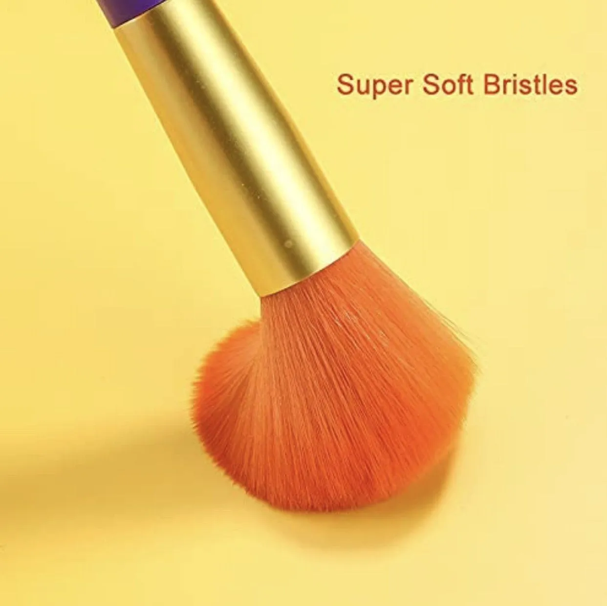 15PCS Colorful Makeup Brush Set