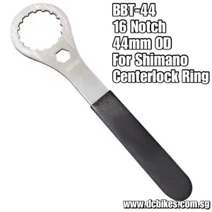 16 Notch 44mm OD Centerlock Disc Ring Wrench For Shimano Bottom Bracket BB Tool BBT-44