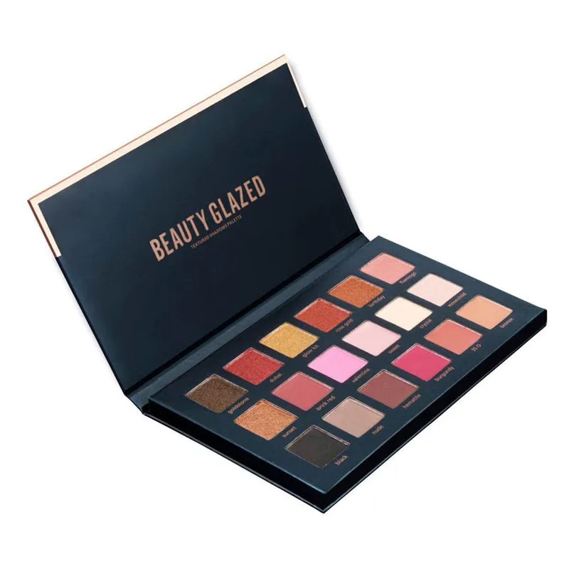 18 Color Shimmer Matte Diamond Glitter Eyeshadow