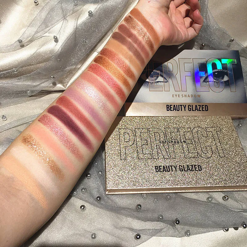 18 Color Shimmer Matte Diamond Glitter Eyeshadow