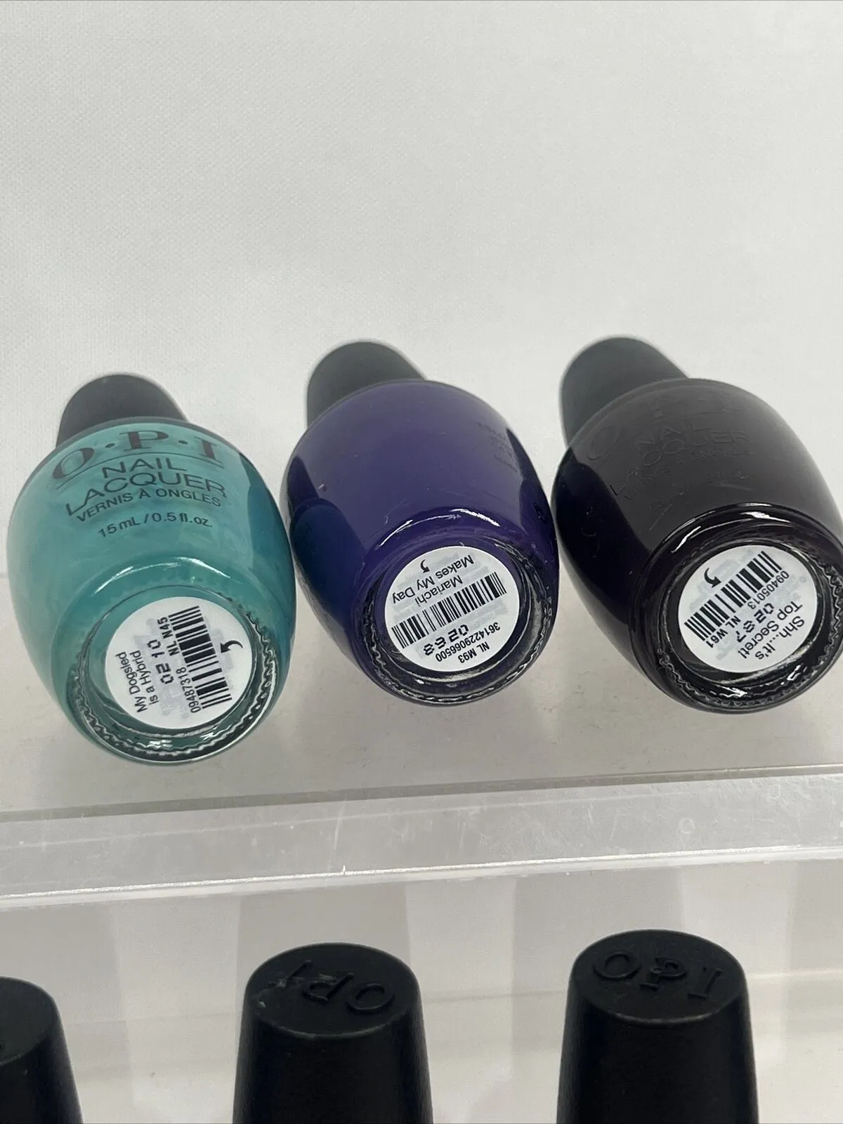 (18) OPI Nail Polish LACQUER  Color No Repeats O P I Nude Pink Red Blue Bulk Lot