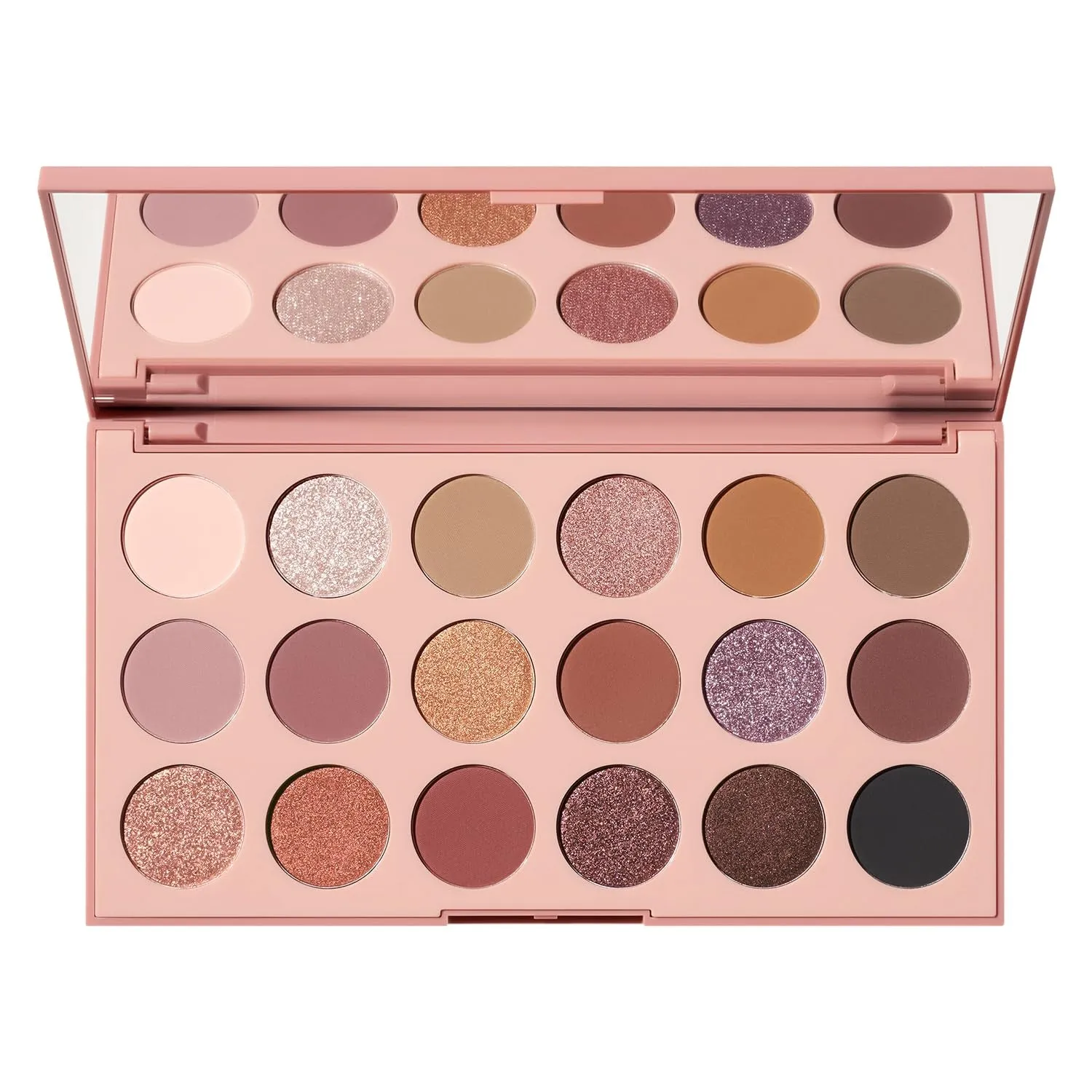 18CT Makeup Palette - Matte Essentials Artistry Palette with Cool-Toned, All Matte Shades - Made to Build, Blend & Layer Flawlessly for Everyday, Versatile Makeup Looks (0.68 Oz)