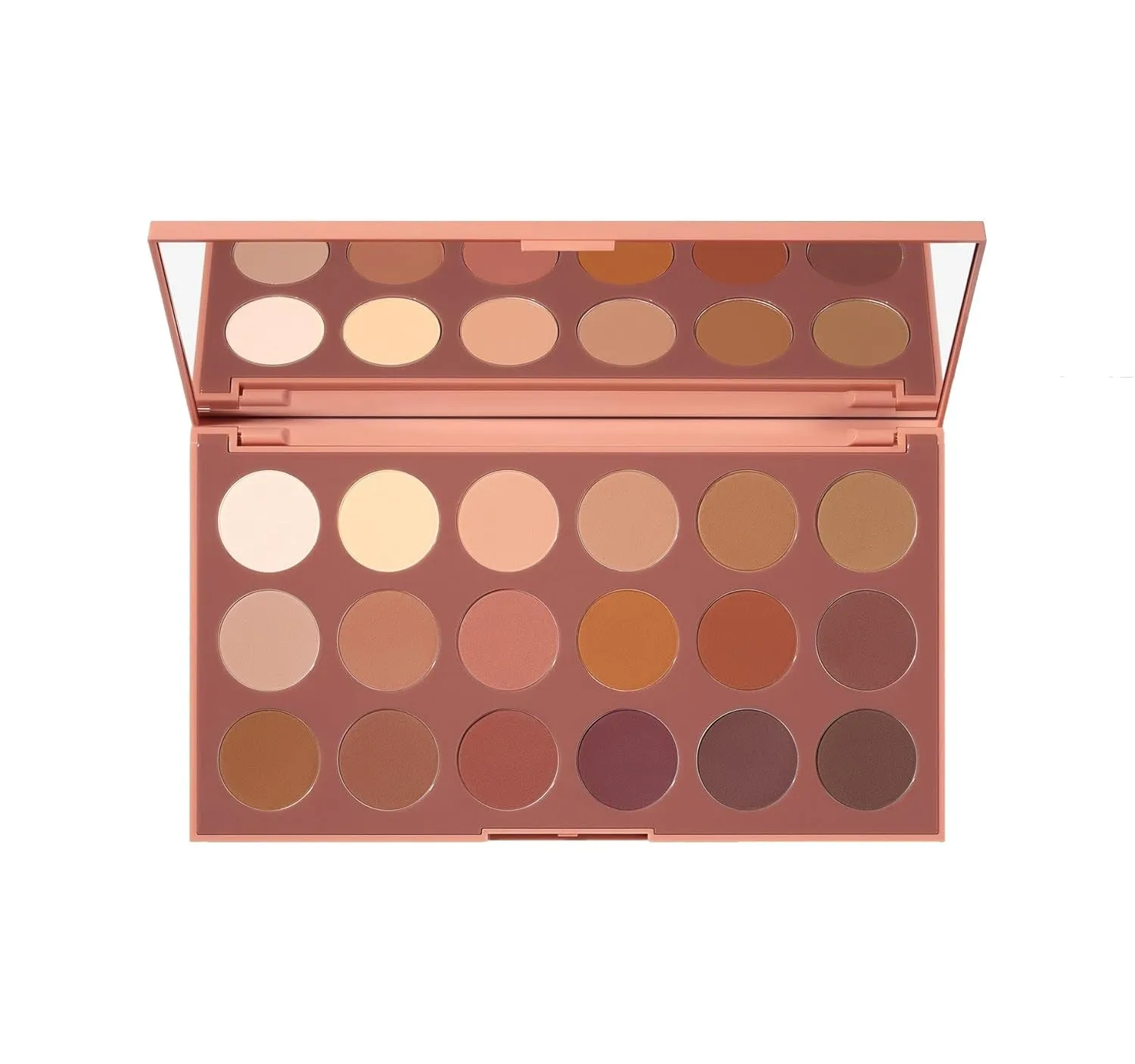 18CT Makeup Palette - Matte Essentials Artistry Palette with Cool-Toned, All Matte Shades - Made to Build, Blend & Layer Flawlessly for Everyday, Versatile Makeup Looks (0.68 Oz)