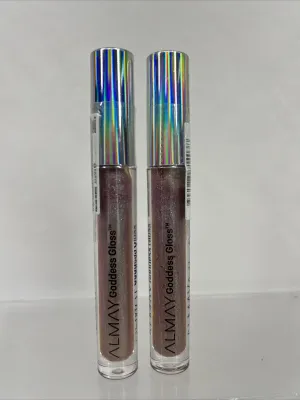 (2) Almay 300 Mystic Goddess Gloss Lip Gloss Iridescent Pearl Shimmer