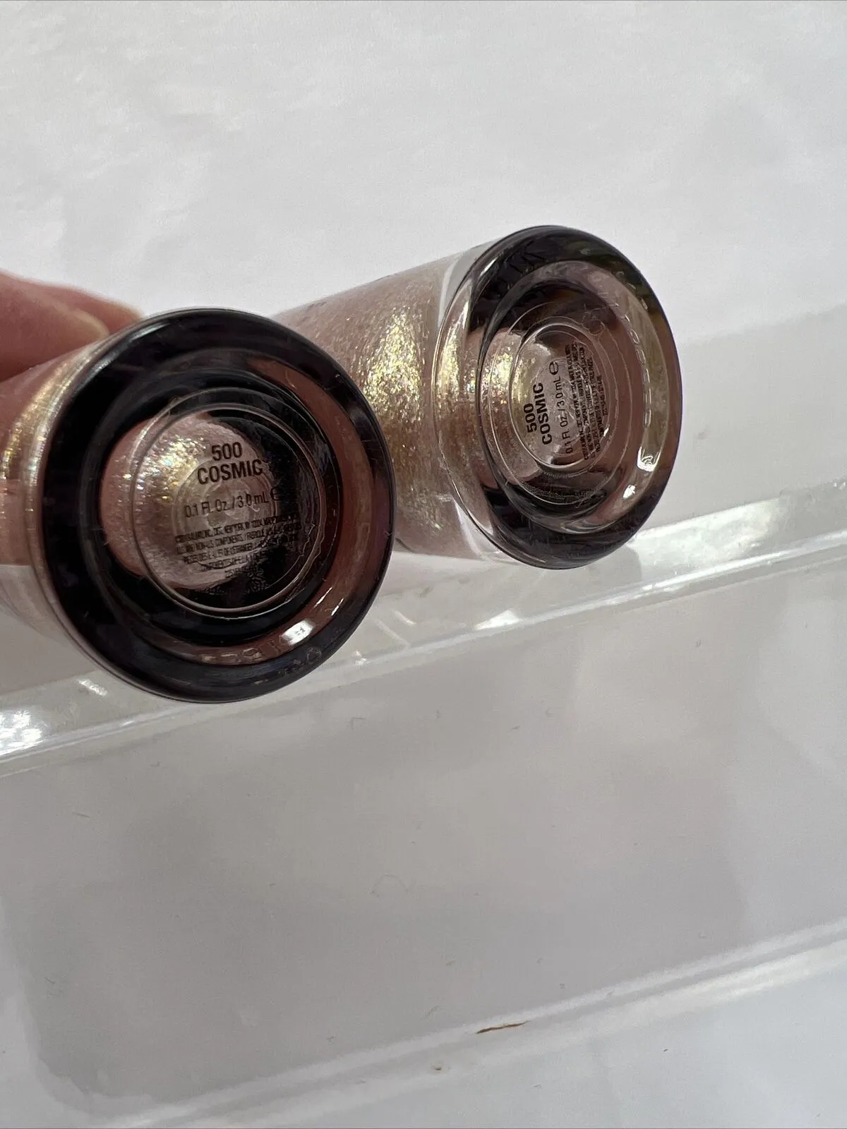 (2) Almay 500 Cosmic  Goddess Gloss Lip Gloss Iridescent Pearl Shimmer