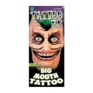 2 Faced Big Mouth Evil Grin