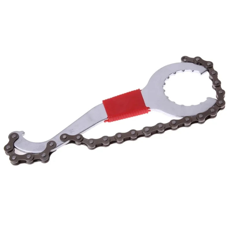2 in 1 Cassette Chain Whip   Bottom Bracket BB Wrench Repair Tool