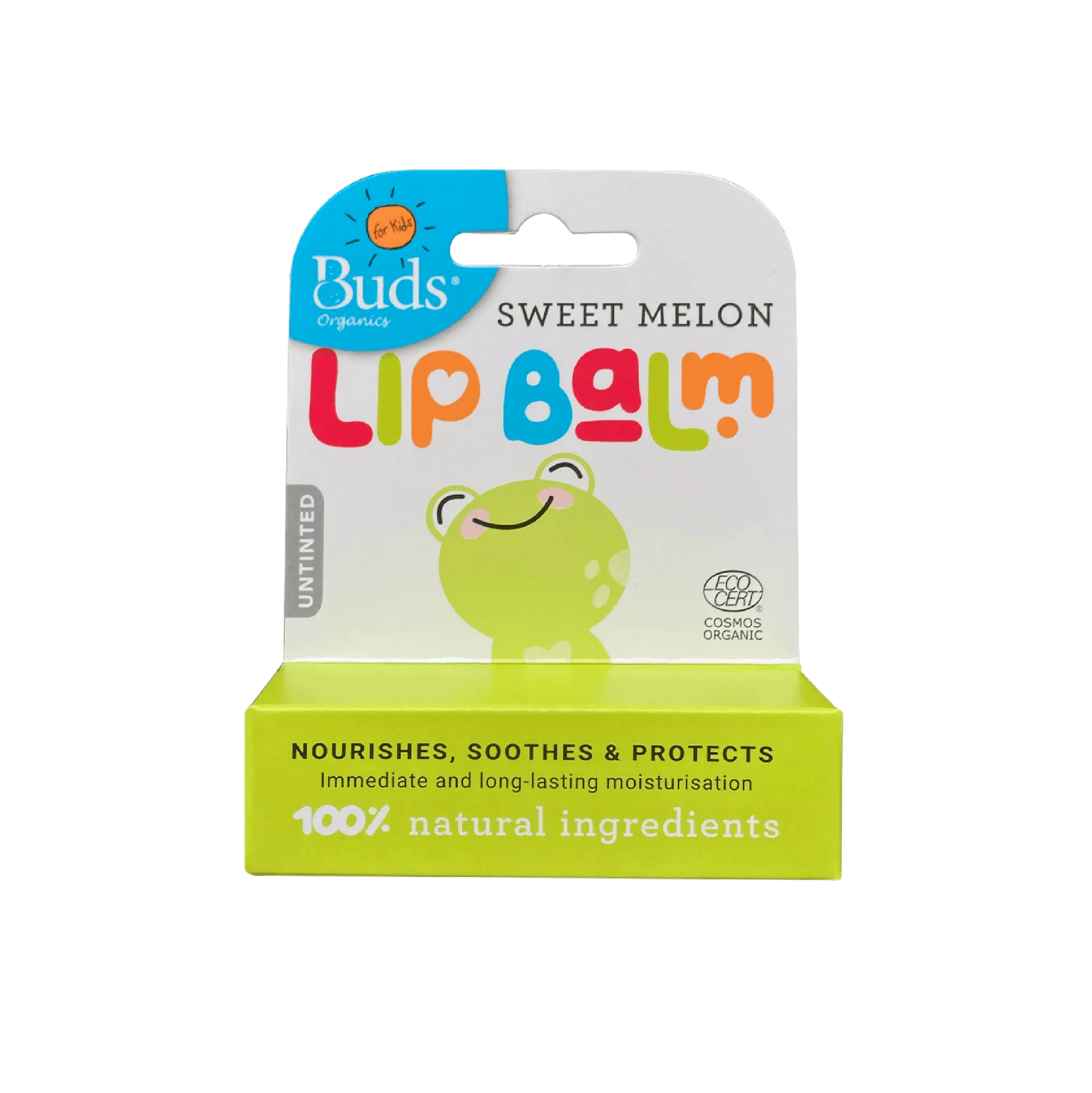 [2-Pack] Buds For Kids Lip Balm 1.6g - Sweet Melon Exp: 03/27