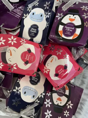(20) Bath Confetti Fairy Snow Berry Sugar Citrus Shimmer Vanilla Bomb Easter Gif