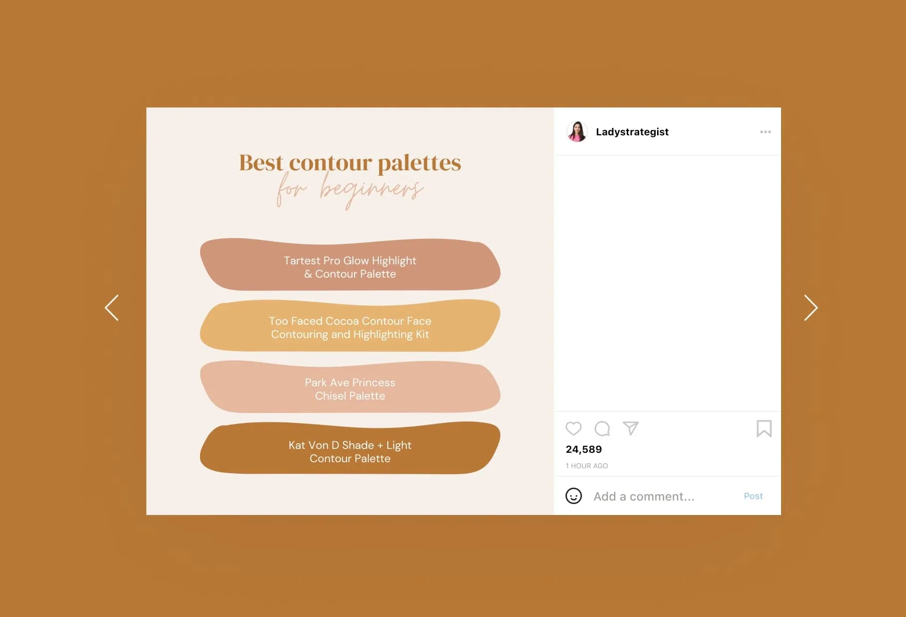 20 Makeup Infographics Instagram Posts Fully Editable Canva Templates V2