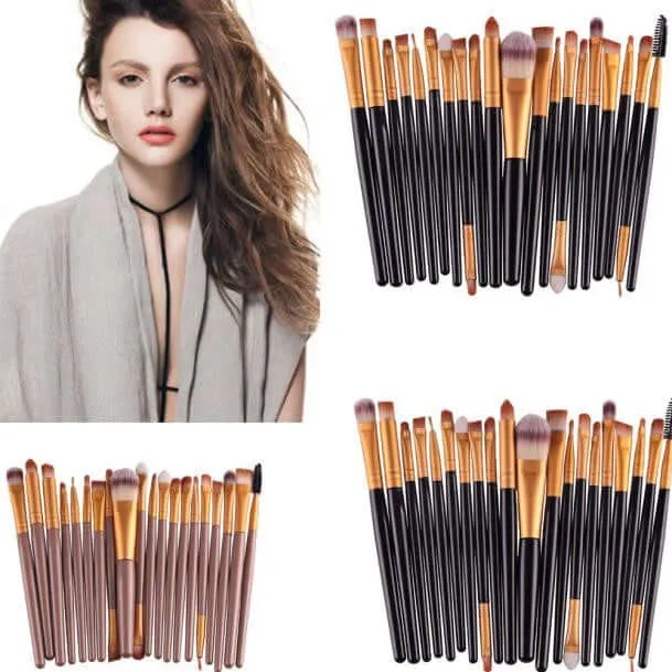 20 pcs/set Makeup Brush Set