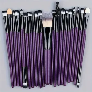 20-Piece Professional Makeup Brush Set