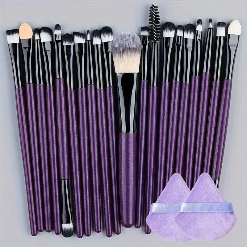 20-Piece Professional Makeup Brush Set