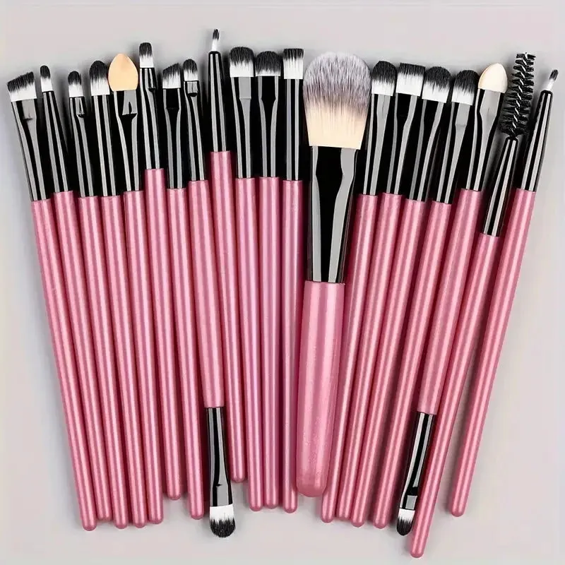 20-Piece Professional Makeup Brush Set
