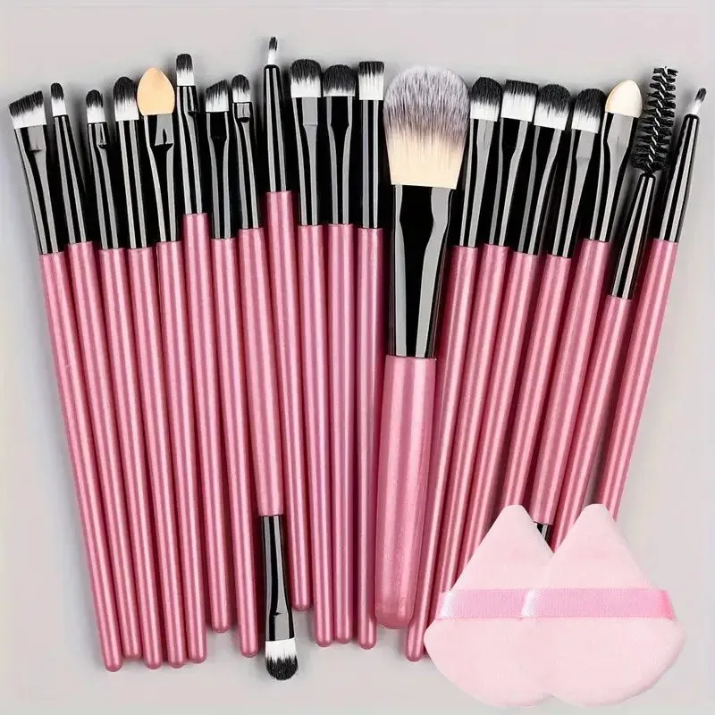 20-Piece Professional Makeup Brush Set