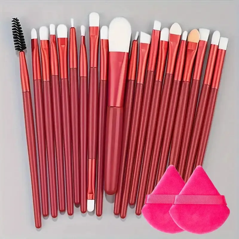 20-Piece Professional Makeup Brush Set