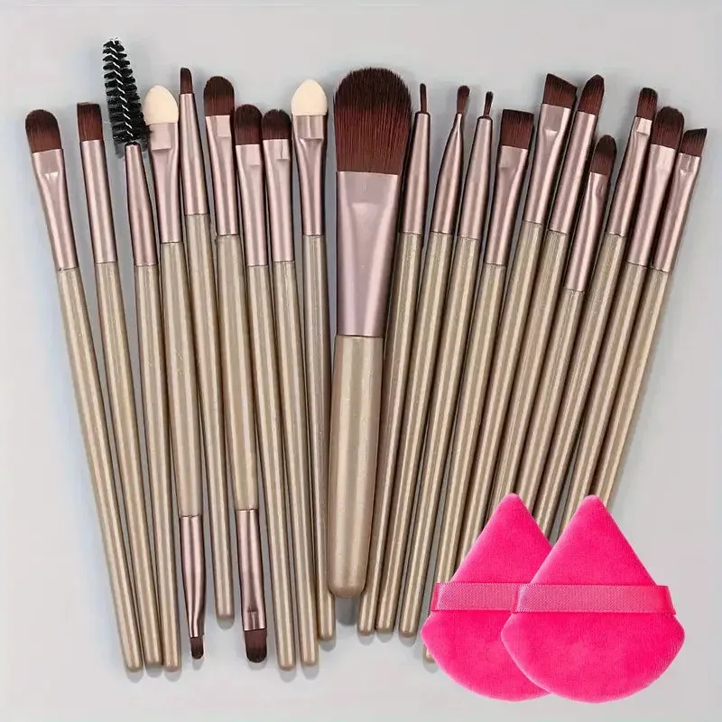 20-Piece Professional Makeup Brush Set