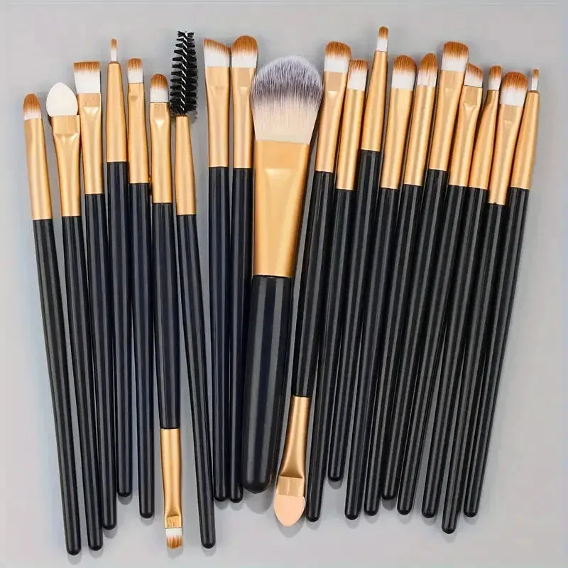 20-Piece Professional Makeup Brush Set