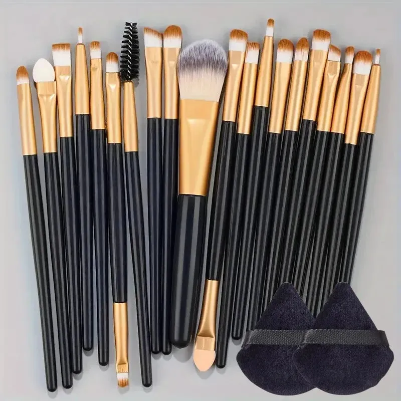 20-Piece Professional Makeup Brush Set