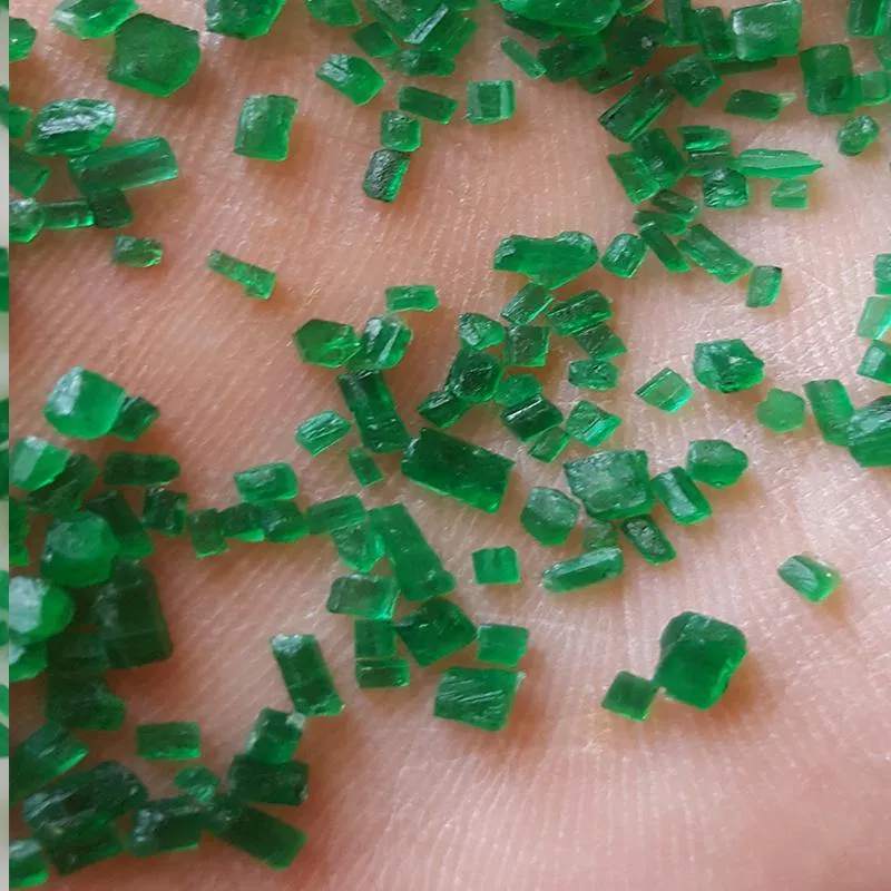 200 carats Melee Size Emerald Stones - Swat Emerald Gems - Melee Emerald Rough