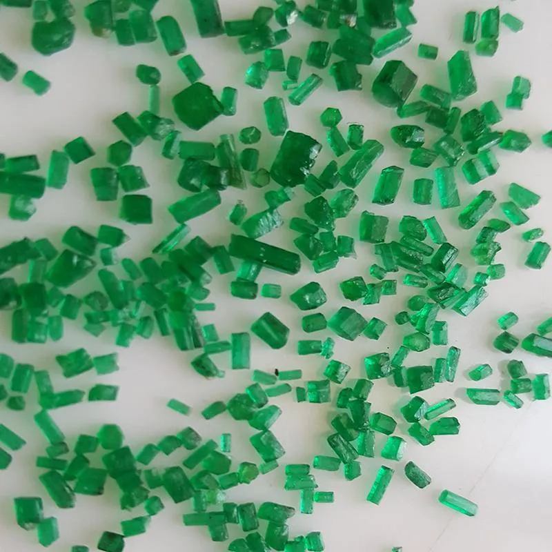 200 carats Melee Size Emerald Stones - Swat Emerald Gems - Melee Emerald Rough