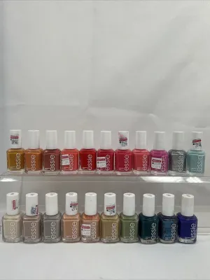 (21) Essie Nail Polish Lacquer No Repeats Bulk Lot Pink Nude Purple Coral Tan