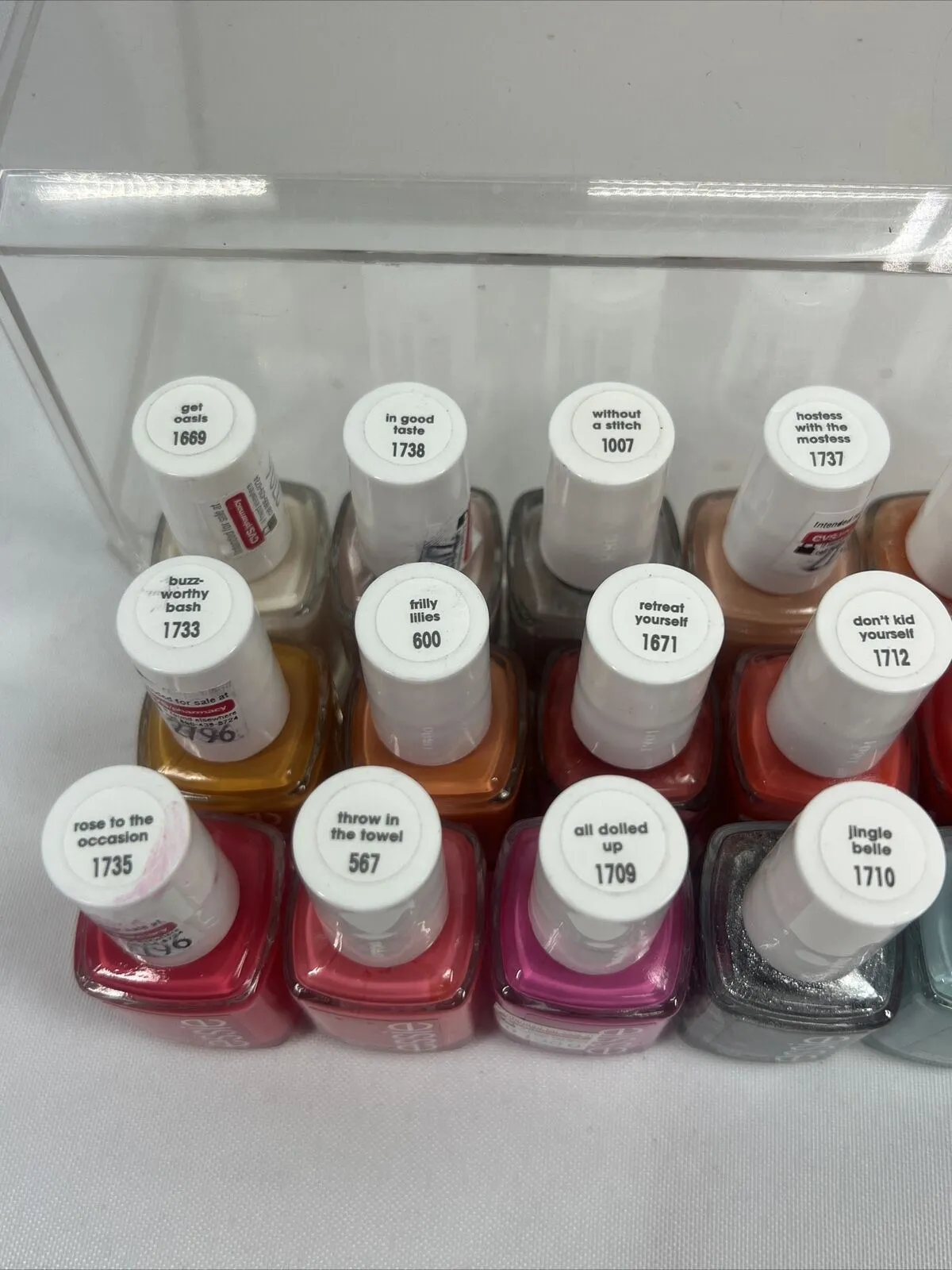 (21) Essie Nail Polish Lacquer No Repeats Bulk Lot Pink Nude Purple Coral Tan