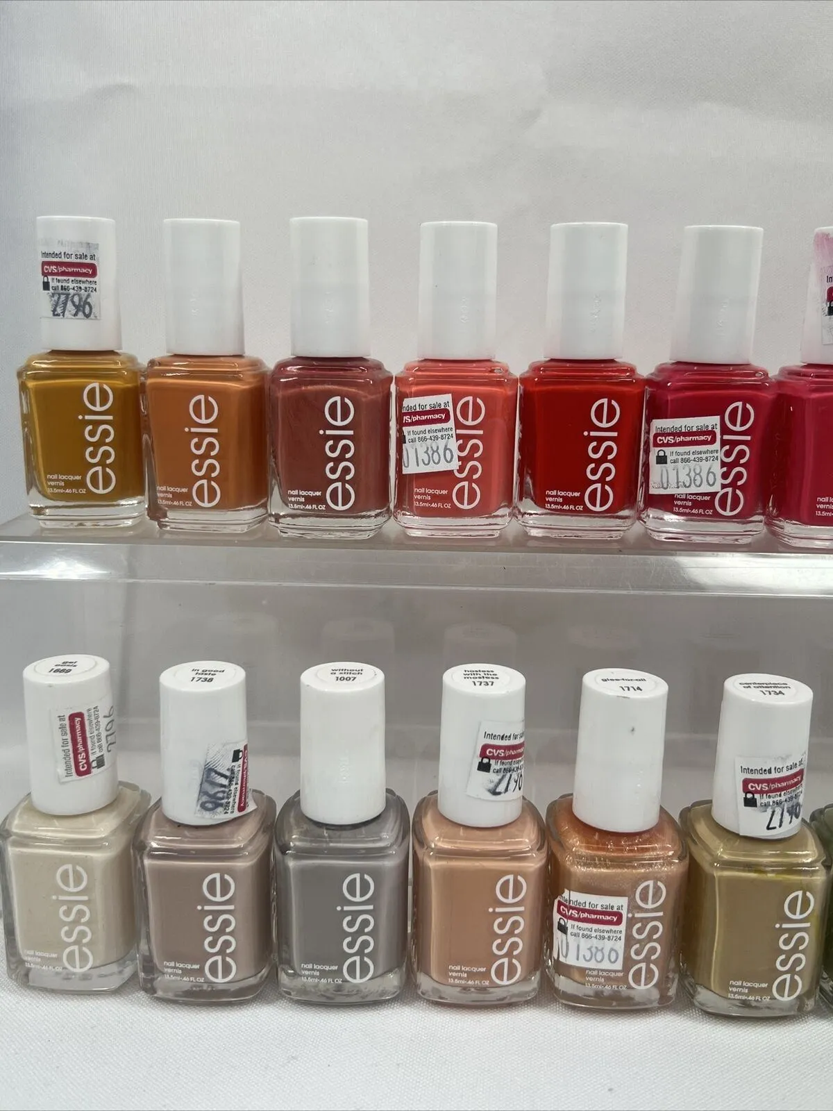 (21) Essie Nail Polish Lacquer No Repeats Bulk Lot Pink Nude Purple Coral Tan