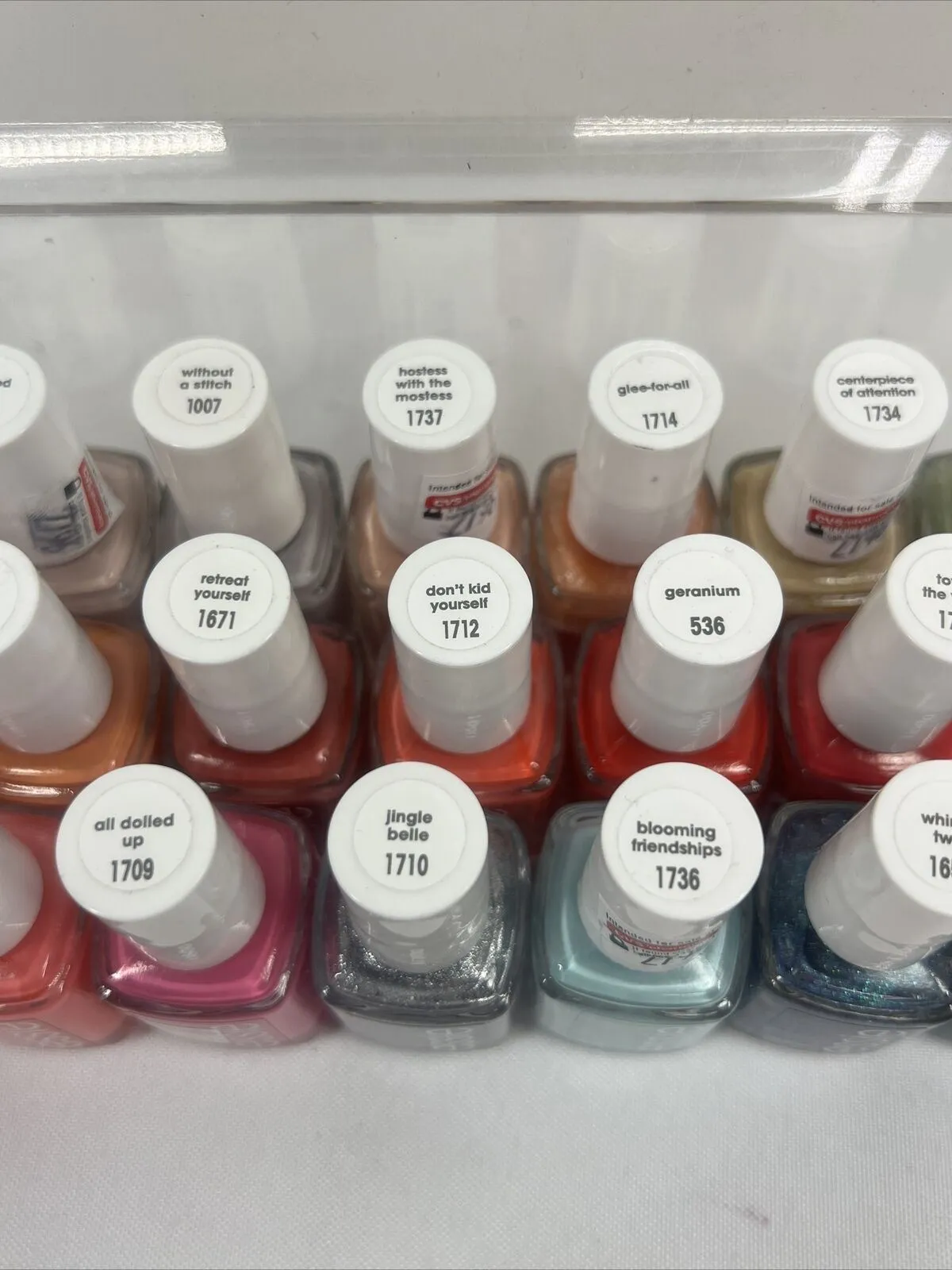 (21) Essie Nail Polish Lacquer No Repeats Bulk Lot Pink Nude Purple Coral Tan