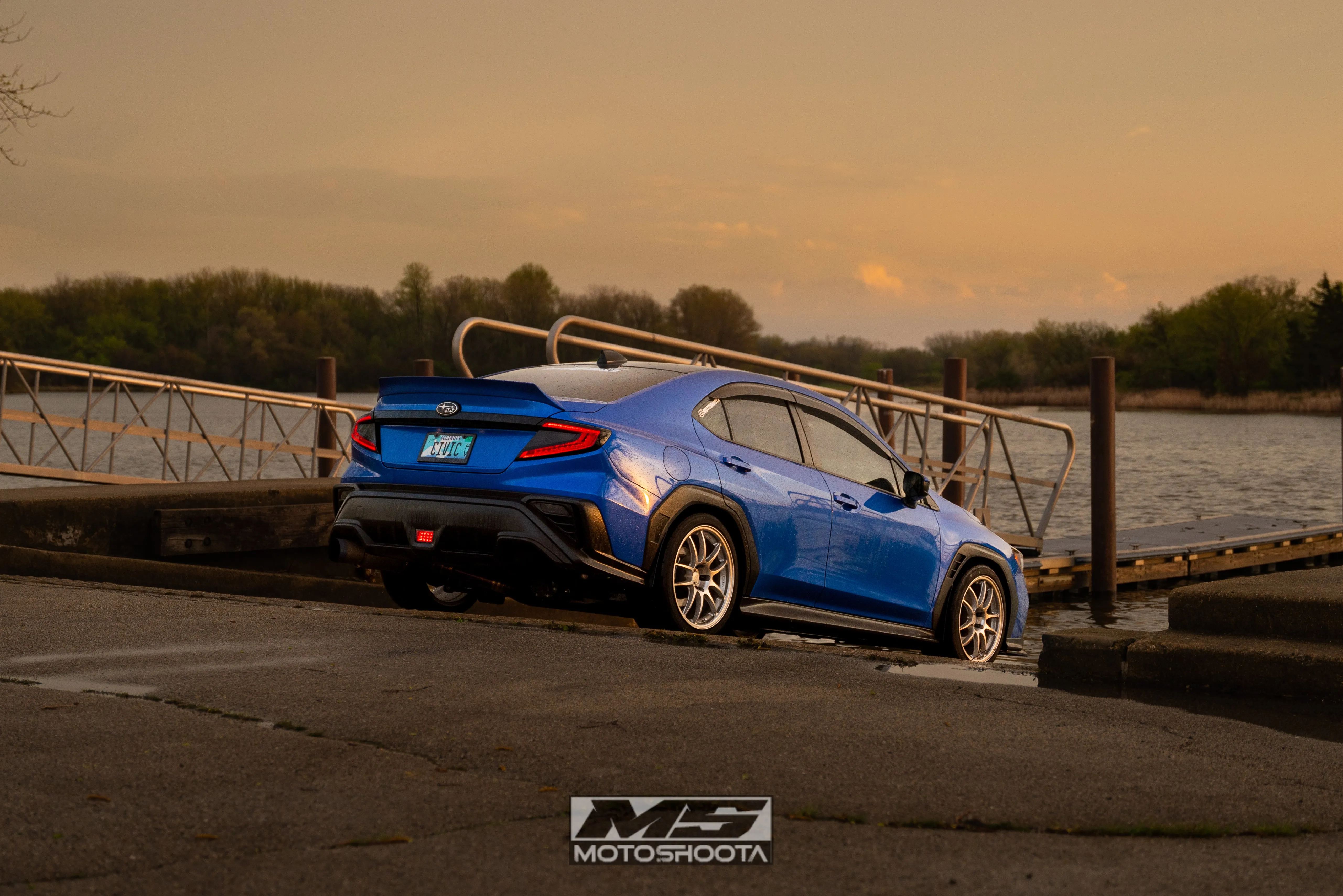 22  Subaru WRX (VB) Duckbill Spoiler