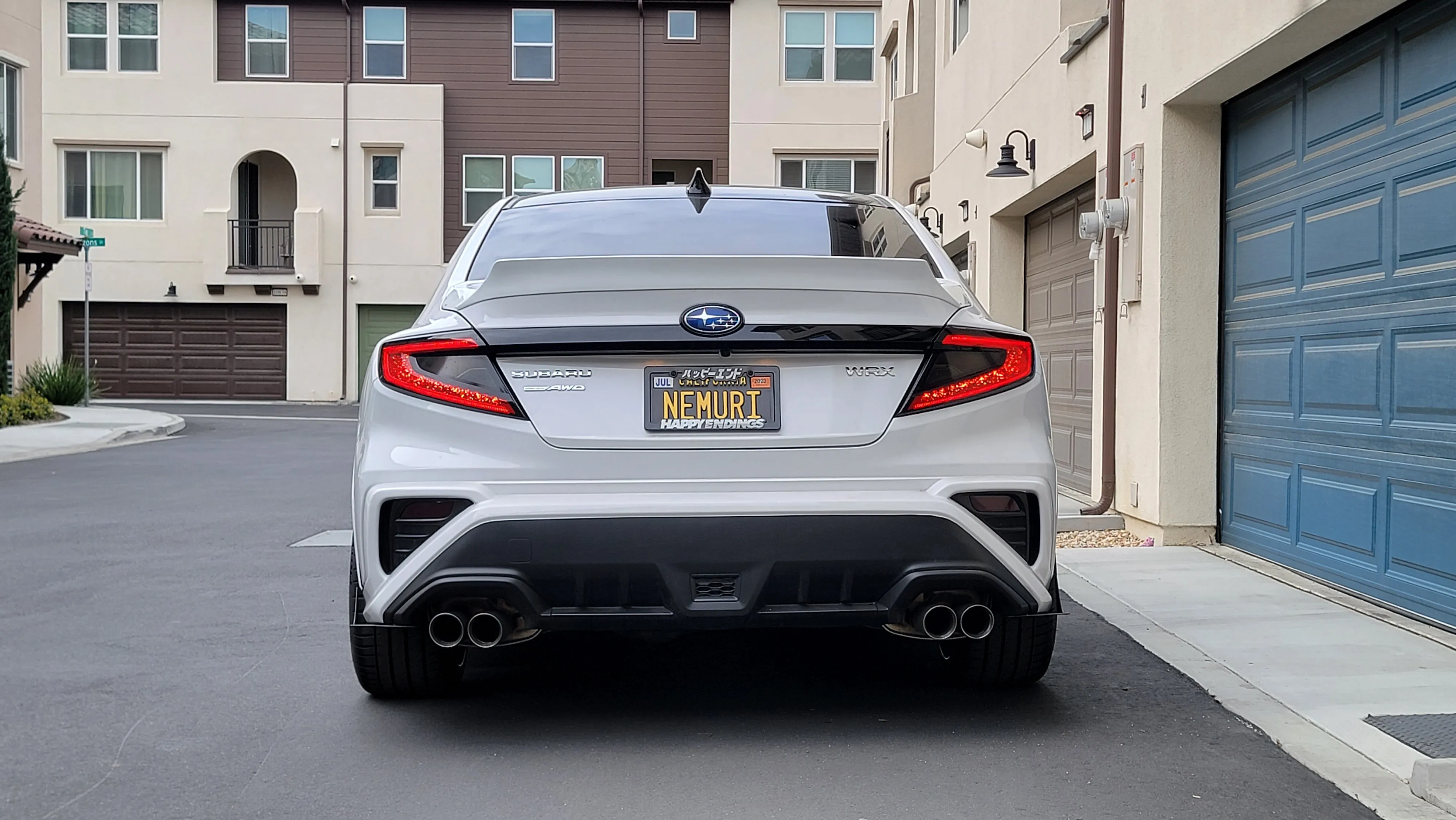 22  Subaru WRX (VB) Duckbill Spoiler